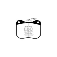 EBC PDKF1586 Peugeot Talbot Ultimax Front Brake Pad & Plain Disc Kit - ATE Caliper (Inc. Peugeot 504, 505, 604 & Tagora)