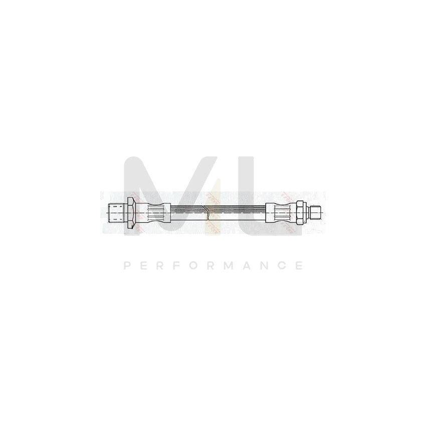 TRW PHC176 Brake Hose for MG MBG GT Coupe 235mm, 7/16 20 | Performance Parts Direct Car Parts