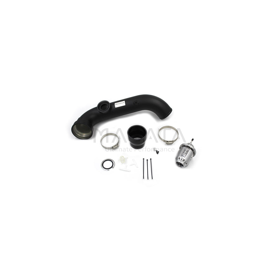 Masata BMW N54 E82 E90 E92 Aluminium Chargepipe with HKS BOV Blow Off Valve (1M, 135i & 335i)