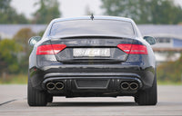 Rieger 00099087 Audi B8 B81 Rear Diffuser for Sport Tailpipe Left & Right (A5 & S5) - Carbon-Look