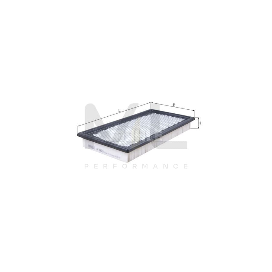 MAHLE ORIGINAL LX 4423 Air Filter Filter Insert | Performance Parts DirectCar Parts