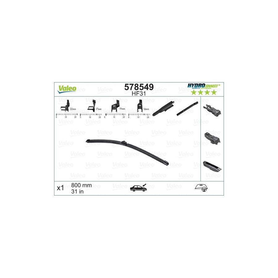 Valeo 578549 Wiper Blade