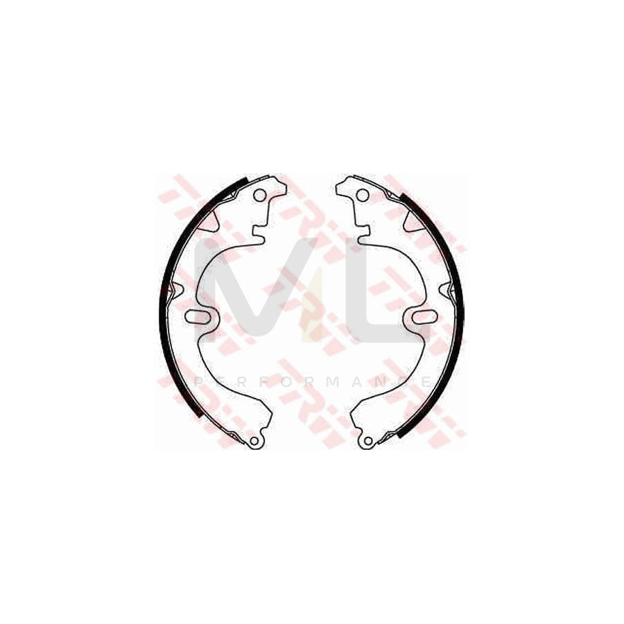 TRW GS8224 Brake Shoe Set | Performance Parts Direct Car Parts
