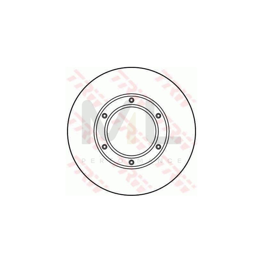 TRW DF1946 Brake Disc Solid | Performance Parts Direct Car Parts