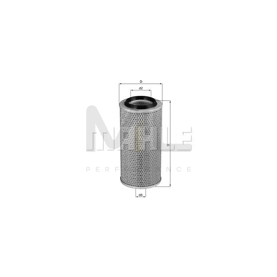 MAHLE ORIGINAL LX 83 Air Filter Filter Insert | Performance Parts DirectCar Parts