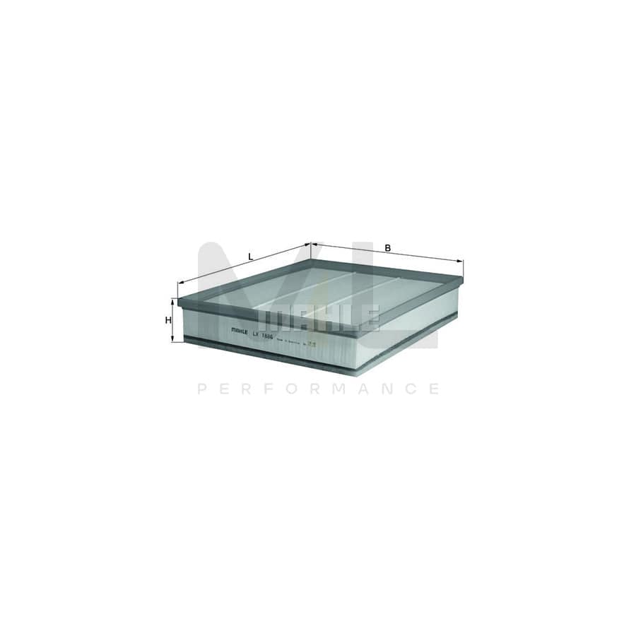 MAHLE ORIGINAL LX 1886 Air Filter Filter Insert | Performance Parts DirectCar Parts