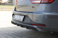 Rieger 00099284 SEAT 5F Leon FR Rear Diffuser for Twin Tailpipe Left - Carbon-Look