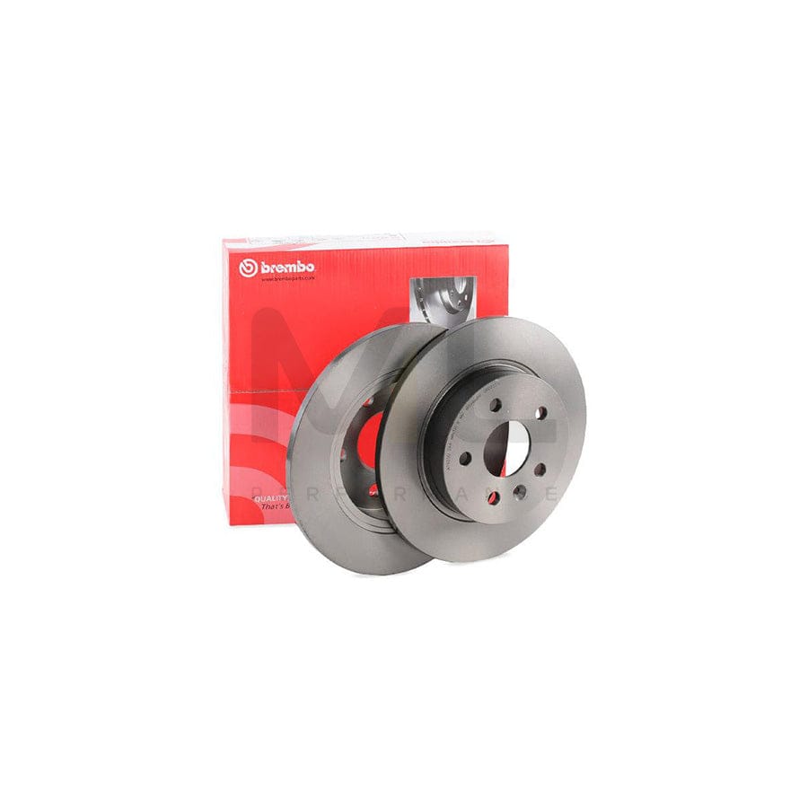 BREMBO 08.D225.11 Brake Disc Solid, Coated  - 1 piece
