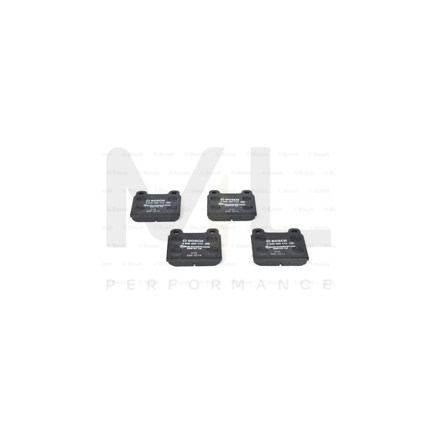 Bosch 0986460113 Brake Pad Set BP495 | Performance Parts Direct Car Parts