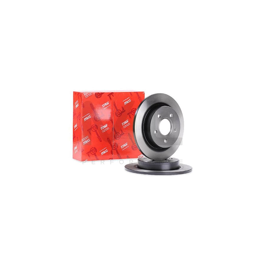 TRW DF4372 Brake Disc Solid, Painted | Performance Parts Direct Car Parts