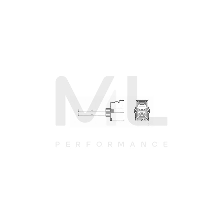NTK Lambda Sensor / O2 Sensor (NGK 94754) - OZA823-EE2
