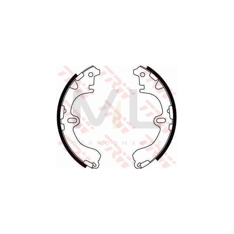 TRW GS8291 Brake Shoe Set | Performance Parts Direct Car Parts