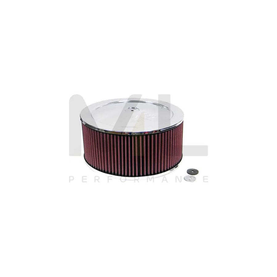 K&N 60-1250 Round Air Filter Assembly | ML Car Parts UK | Performance Parts Direct