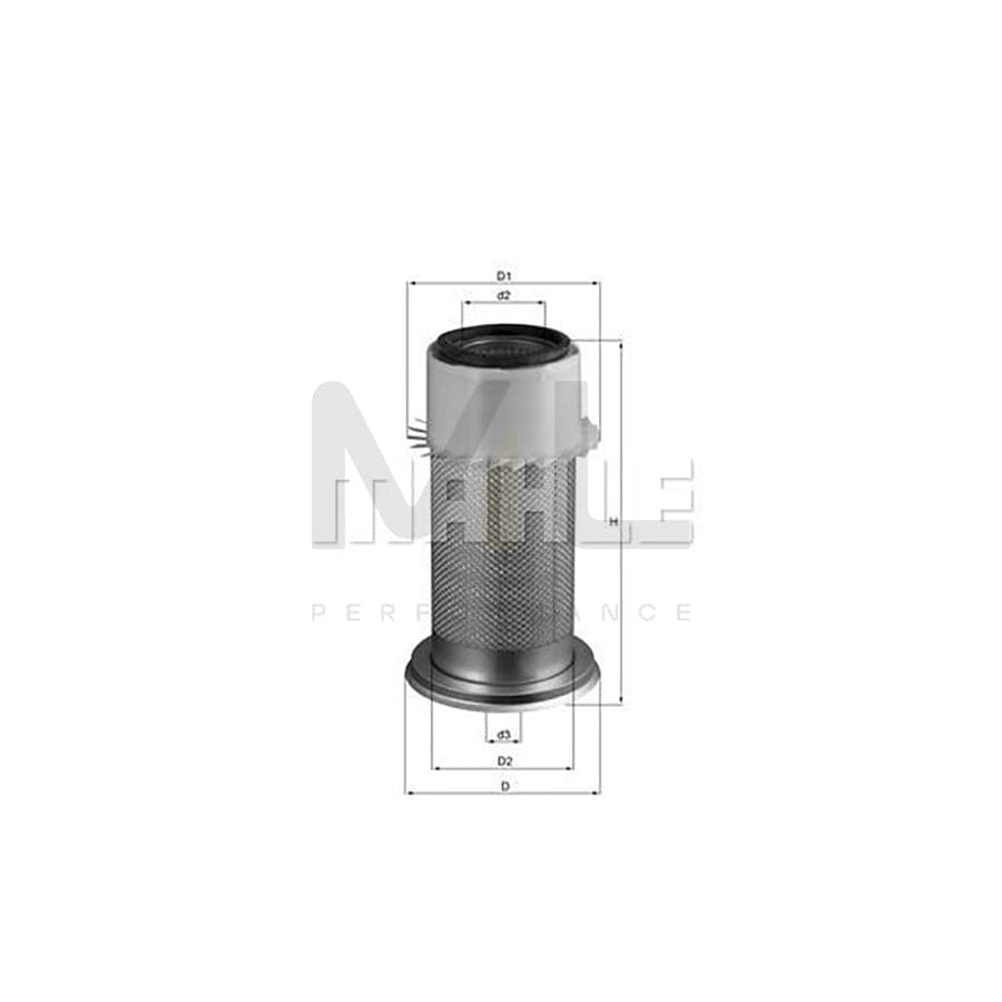 MAHLE ORIGINAL LX 650 Air Filter Filter Insert | Performance Parts DirectCar Parts