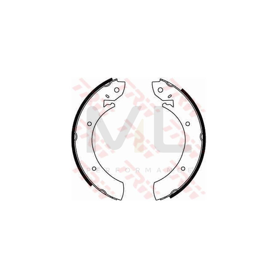 TRW GS6181 Brake Shoe Set | Performance Parts Direct Car Parts