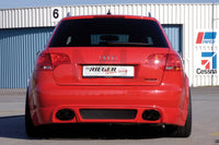Rieger 00055226 Audi 8E B7 A4 Rear Diffuser for Twin Tailpipe Left & Right -  Matte Black
