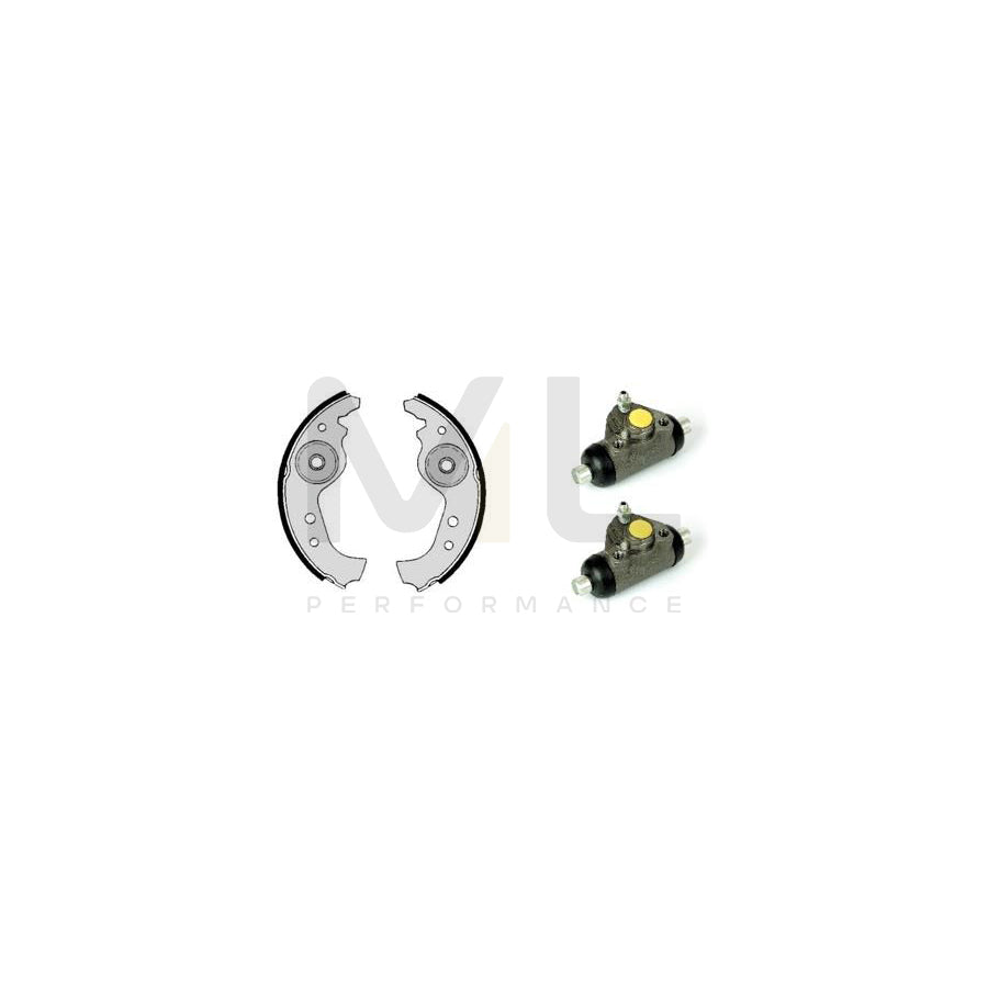 BREMBO STANDARD KIT H 23 009 Brake Shoe Set Ø: 185mm