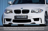 Rieger 00035032 BMW 1 Series E81 E82 E87 E88 Front Bumper