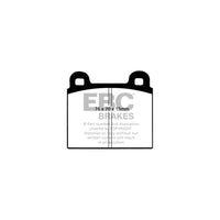 EBC PD03KF790 Mercedes-Benz W115 Yellowstuff Front Brake Pad & Plain Disc Kit - ATE Caliper