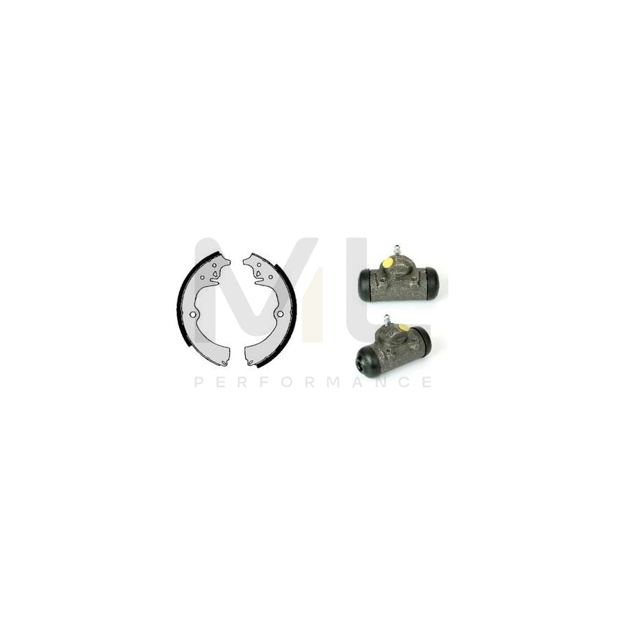 BREMBO STANDARD KIT H 61 009 Brake Shoe Set Ø: 280mm