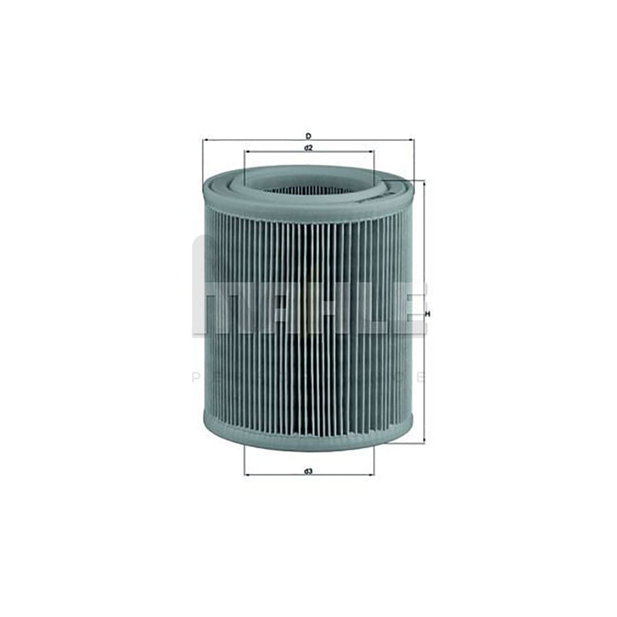 MAHLE ORIGINAL LX 329 Air Filter Filter Insert | Performance Parts DirectCar Parts