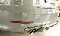 Rieger 00099367 Audi 8V A3 Rear Diffuser for Twin Tailpipe Left - Carbon-Look