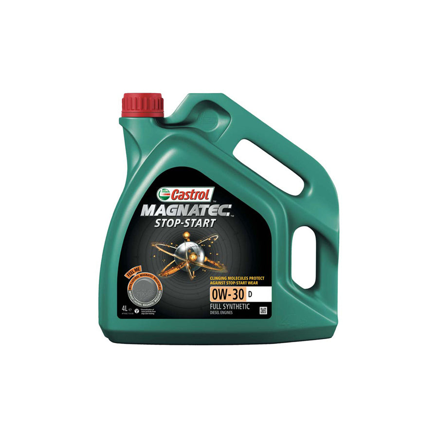 Castrol Magnatec Stop Start D Engine Oil - 0W-30 - 4Ltr