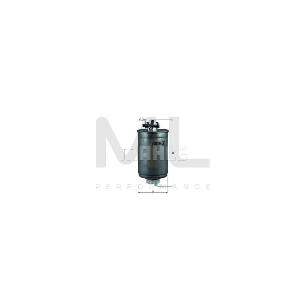 MAHLE ORIGINAL KL 186 Fuel filter In-Line Filter | Performance Parts DirectCar Parts