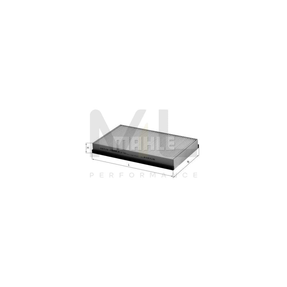 MAHLE ORIGINAL LA 183 Pollen filter Particulate Filter | Performance Parts DirectCar Parts