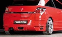 Rieger 00051237 Opel Astra H GTC Rear Diffuser for Tailpipe Left