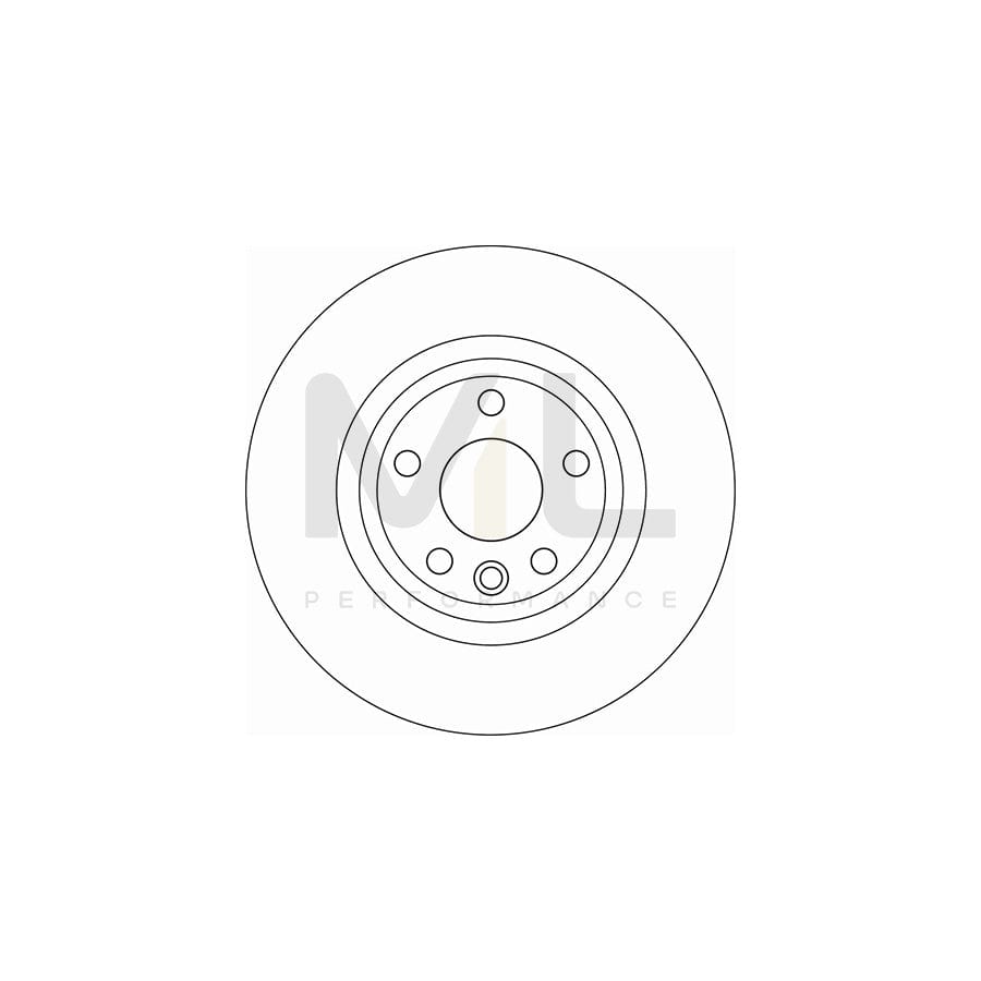 TRW DF6947 Brake Disc for LAND ROVER Discovery Sport (L550) Solid, Painted, High-carbon | Performance Parts Direct Car Parts