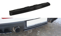 Maxton Design Mitsubishi Lancer EVO X Central Rear Splitter (without vertical bars)