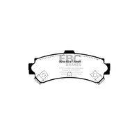 EBC PD01KR570 Nissan Almera Greenstuff Rear Brake Pad & Plain Disc Kit - Akebono Caliper