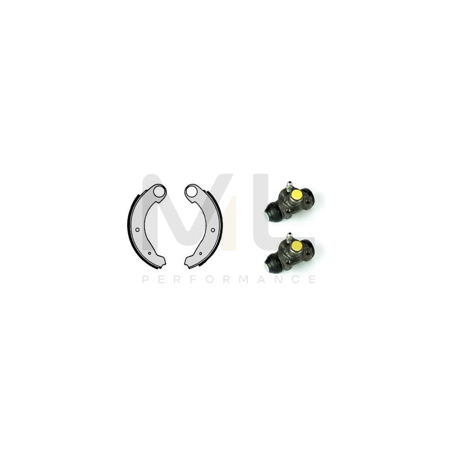 BREMBO STANDARD KIT H 61 003 Brake Shoe Set Ø: 180mm