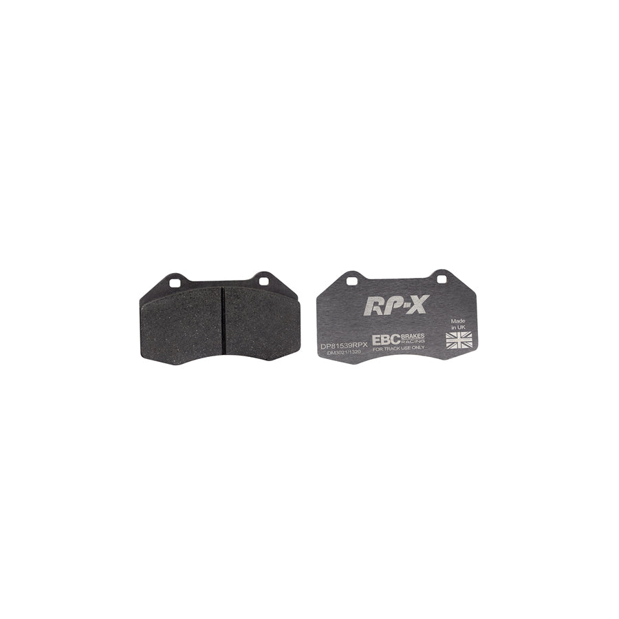 EBC DP81539RPX Alpine Chevrolet Opel Renault RP-X Full Race Front Brake Pads - Brembo/Bosch/Girling/TRW/ATE Caliper 1 |