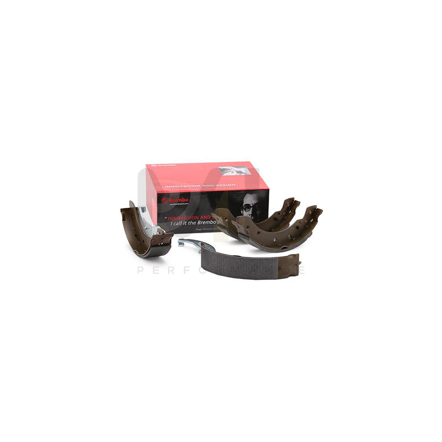 BREMBO S 61 520 Brake Shoe Set with handbrake lever