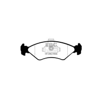 EBC PD06KF254 Ford Mazda Greenstuff Front Brake Pad & USR Disc Kit (Inc. Fiesta Mk4 & 121)