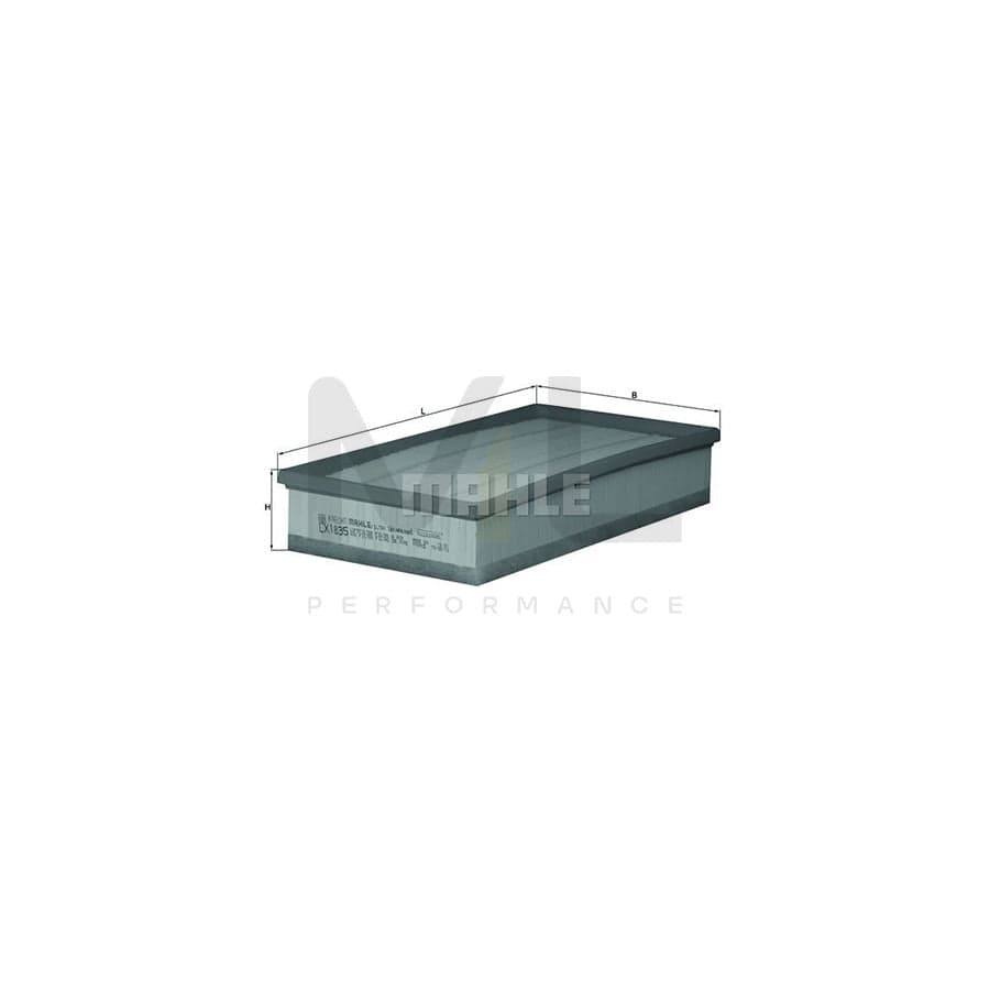 MAHLE ORIGINAL LX 1835 Air Filter Filter Insert | Performance Parts DirectCar Parts