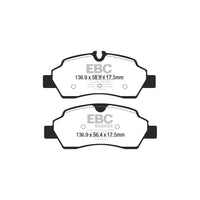 EBC PD40K2402 Ford Transit Ultimax Pad & Plain Disc Kit