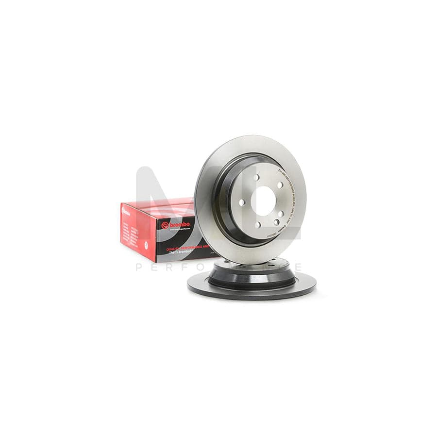 BREMBO COATED DISC LINE 08.8405.11 Brake Disc Solid, Coated, High-carbon, with bolts/screws  - 1 piece