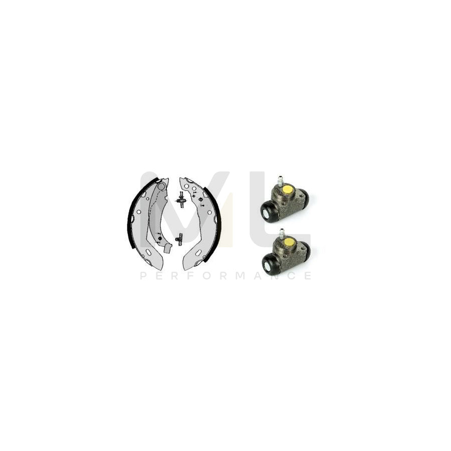 BREMBO STANDARD KIT H 61 053 Brake Shoe Set Ø: 180mm