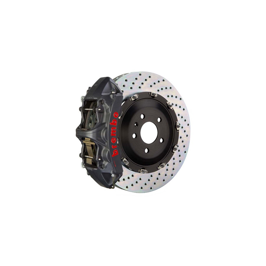 Brembo 1N1.9031AS BMW Front GT-S 6-Pistons Drilled 2-piece Big Brake Kit 380x34mm (Inc. 745I, 745Li, 750I, 750Li, 760I, 760Li)