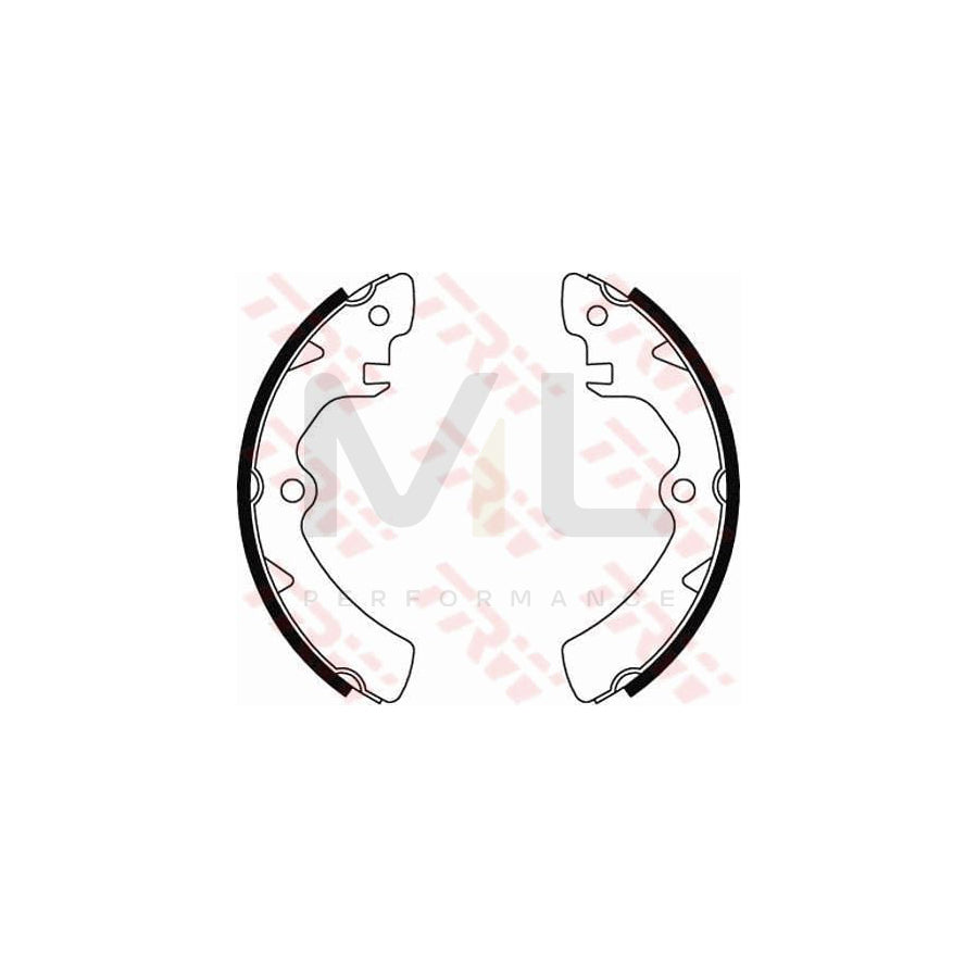 TRW GS8195 Brake Shoe Set | Performance Parts Direct Car Parts