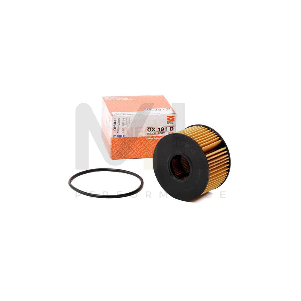 MAHLE ORIGINAL OX 191D Oil Filter Filter Insert | Performance Parts DirectCar Parts