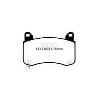 EBC DP42418R Tesla Yellowstuff Front Brake Pads (Inc. Model Y & Model 3) 2 |