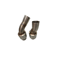 Active Autowerke BMW F87 LCI M2 Competition Resonator Pipes for Equal Length Mid Pipe