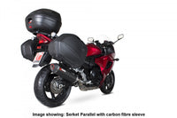 Scorpion RSI116TEO Suzuki GSX1250 FA Serket Parallel Slip-On Exhaust - Titanium Sleeve