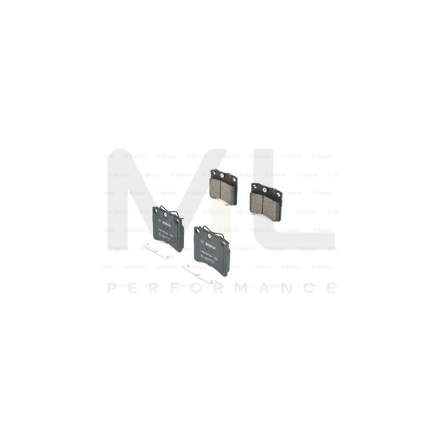 Bosch 0986460954 Brake Pad Set With Anti-Squeak Plate BP523 | Performance Parts Direct Car Parts
