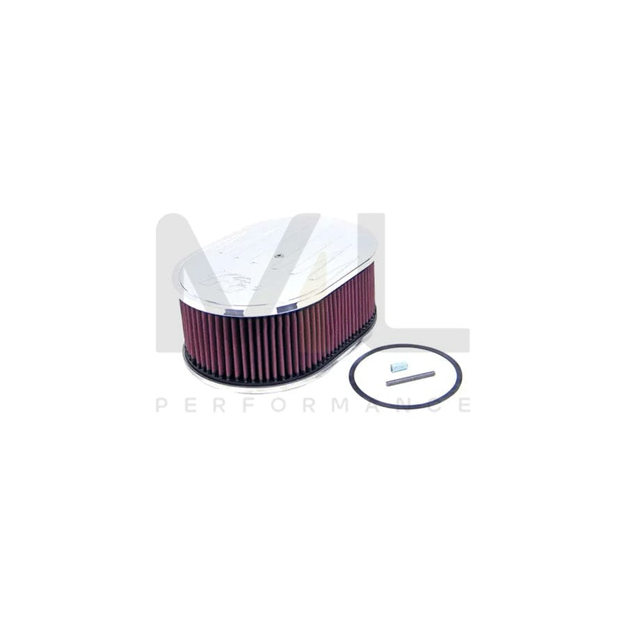 K&N 66-1540 Oval Air Filter Assembly | ML Car Parts UK | Performance Parts Direct