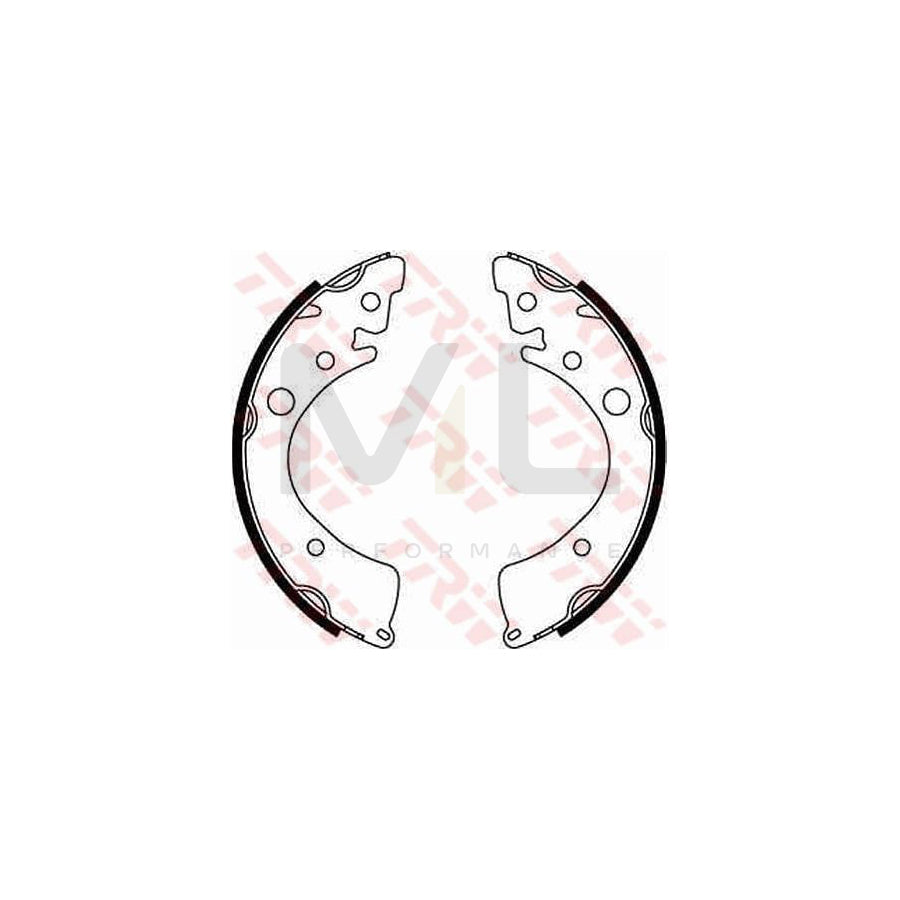 TRW GS8201 Brake Shoe Set | Performance Parts Direct Car Parts